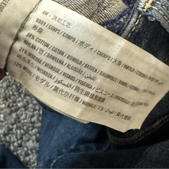 Hollister “High Rise Crop Jean Legging” Dark Blue Women’s Skinny Jeans - Picture 5 of 6